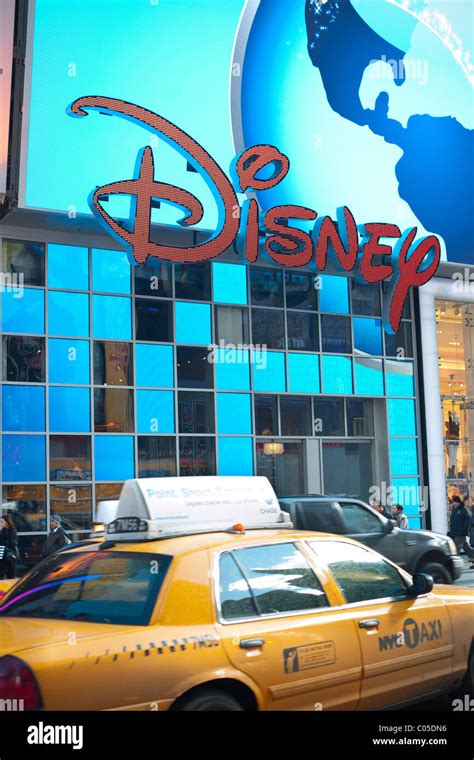 The Disney Store In Times Square In New York Stock Photo Alamy
