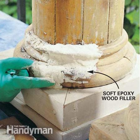 Wood epoxy will give your hardwood floors a glossy finish that is easy to clean and maintain. How to Use Epoxy on Wood for Repairs | The Family Handyman