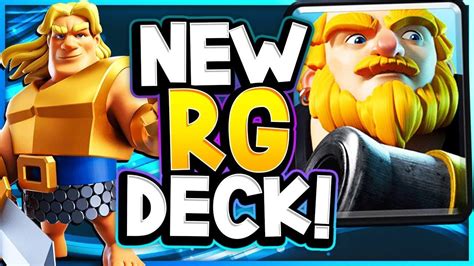 Top Ladder Push With New Op Rg Deck Clash Royale Youtube