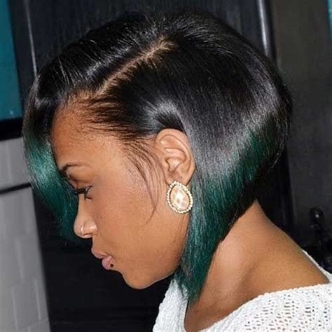 Hair is short in a bob hairstyle, yet this cut has so many opportunities for variation of style. 55 Bob Hairstyles for Black Women You'll Adore! - My New ...