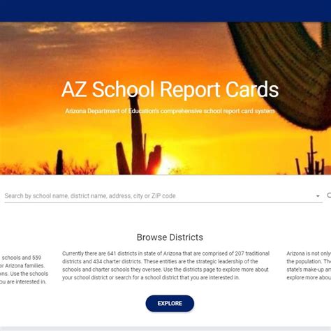 Arizona Department Of Education Launches School Report Card Site