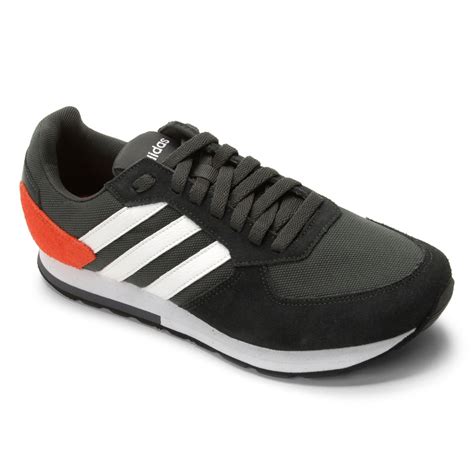 Tênis adidas advantage base masculino. Tênis Adidas 8K Masculino - Vermelho e Branco | Netshoes