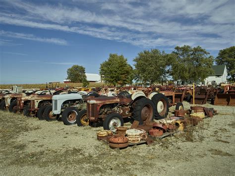 Automobile junkyards are a common site across rural America, but this
