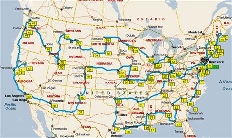 Usa Road Trip Go Through Every State In The Continental Us I Have
