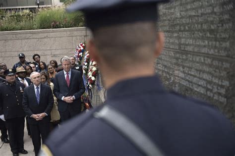 Nypd Adds The Names Of 12 Victims Of 911 To The Police Memorial Wall