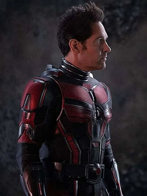 Scott Lang Ant Man And The Wasp Quantumania Paul Rudd Leather Jacket