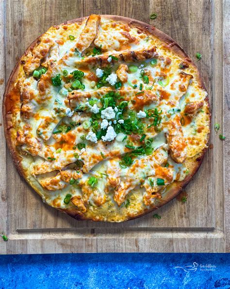 The Best Buffalo Chicken Pizza Simple And Sensational