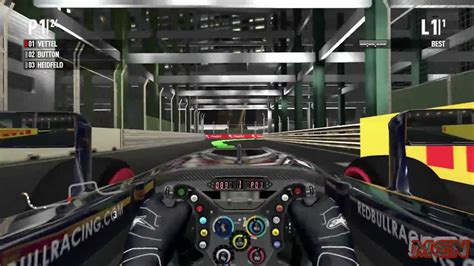 F1 Race Time F1 2011 Pc Gameplay Hd Night Time Race Singapore