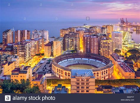 Avenida comandante garcia morato, 1. Malaga, Espagne cityscape sur la mer Méditerranée Photo ...