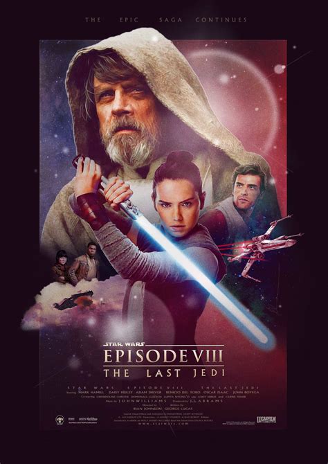 Star Wars Episode Viii The Last Jedi 2017 1600 X 2263 R