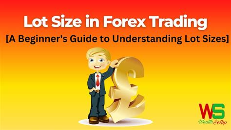 Lot Size In Forex Trading A Beginners Guide To Understanding Lot