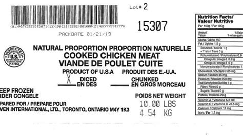 Tip Top Poultry Recalls Chicken Products Due To Listeria Risk