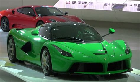 I wish green was more of a popular color. Jamiroquai Singer's Green LaFerrari is a Beauty on Wheels