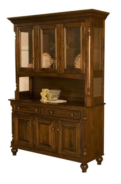 Sfk corner hutch available in oak, maple, cherry & 1/4 sawn white oak. Moraine Buffet with Hutch From DutchCrafters Amish Furniture