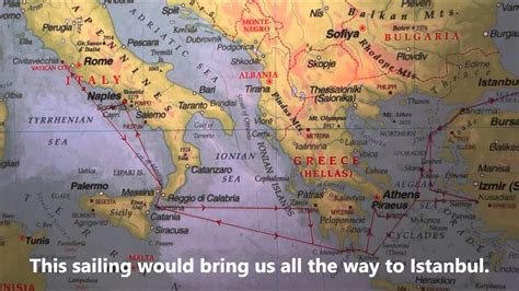 An ethnological map of european turkey and greece 1877. Norwegian Jade Itinerary Greece Turkey Cruise Map - YouTube
