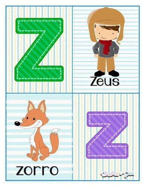 ideas de LETRA Z abecedario abecedario para niños abecedario actividades