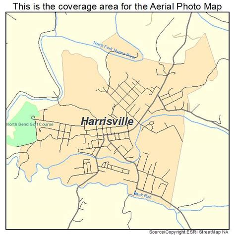 Aerial Photography Map Of Harrisville Wv West Virginia