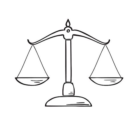 Cartoon Of The Balance Scales Illustrations Royalty Free Vector