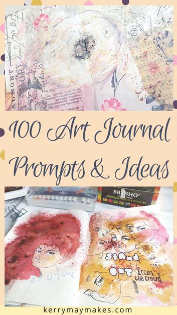 100 Art Journal Prompts And Journaling Ideas Art Journal Prompts Art