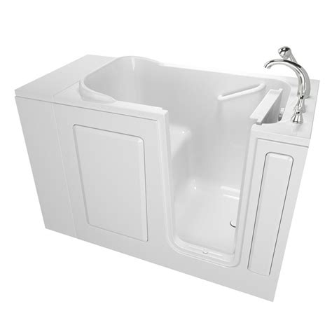 Visit @hdcares for customer care support. Safety Tubs Value Series 48 in. Walk-In Bathtub in White ...