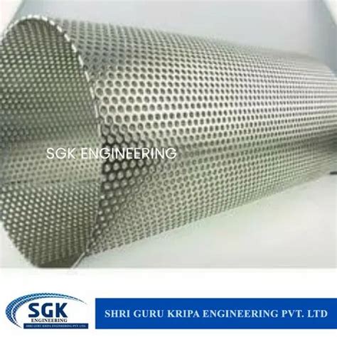 Sgk Engineering Stainless Steel Round Hole Ss Perforated Sheets
