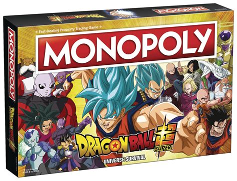 Dragon ball super is the latest entry in the series. SEP202483 - MONOPOLY DRAGON BALL SUPER BOARD GAME - Previews World