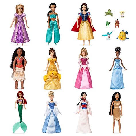 Disney Store Disney Prinzessin Puppen 11 Teiliges Set Shopdisney