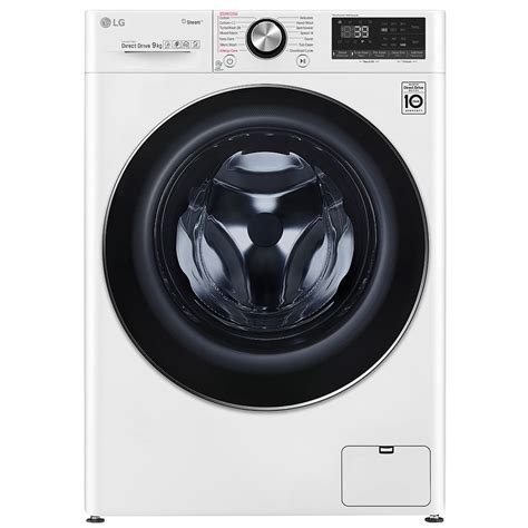 LG F4V909WTS 9kg Steam Washing Machine 1400rpm - WHITE - Appliance City