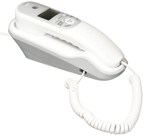 New Att Corded Phone W Caller Id Home Office Desk Wall Mount Landline