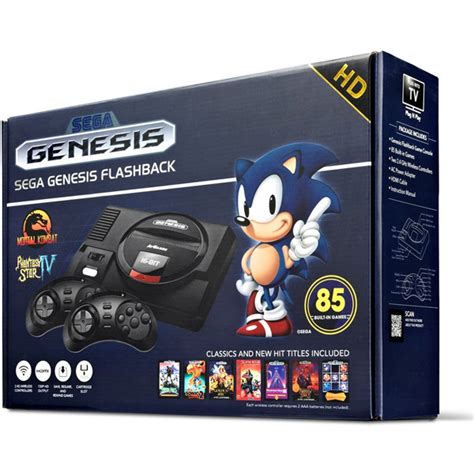 Sega Genesis Flashback Hd Mini Console Hd 720p Output At Games Ebay