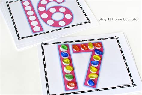 Check spelling or type a new query. Preschool Dot Counting Cards - Stay at Home Educator