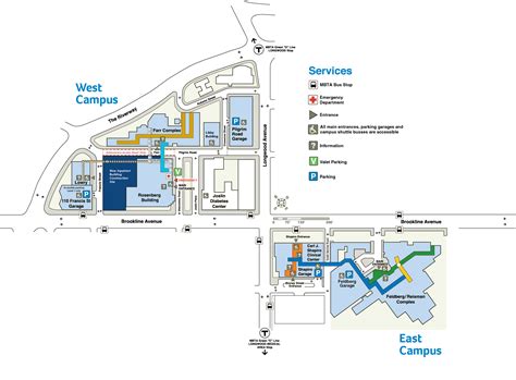 Bidmc West Campus Map Printable Form Templates And Letter