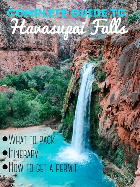 Havasupai Falls Complete Guide Havasupai Falls Havasu Falls Las