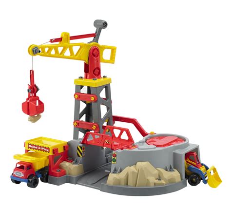 American Plastic Toys Build And Play Colossal Construction Zone Vehicle