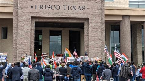 Frisco Residents Rights Groups Protest Against Hindutva Group Funding