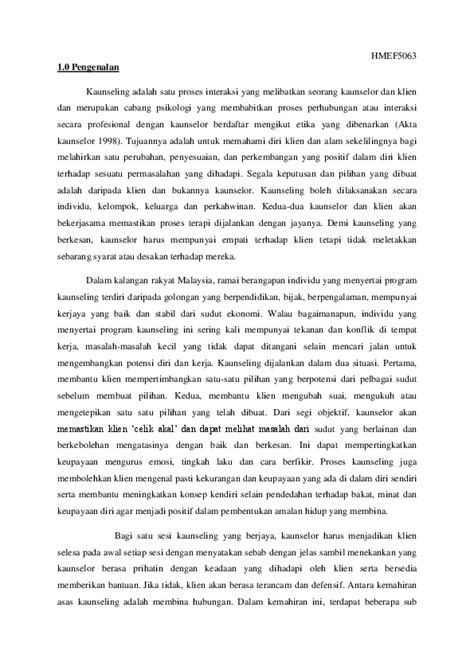 Musik − dalam terapi musik digunakan untuk menjelaskan media yang digunakan secara khusus dalam rangkaian terapi. (PDF) Bimbingan dan Kaunseling | Katerina Boniface ...