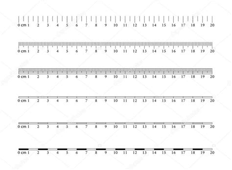 Metric Imperial Rulers Centimeter Measuring Tool Ruler Graduation