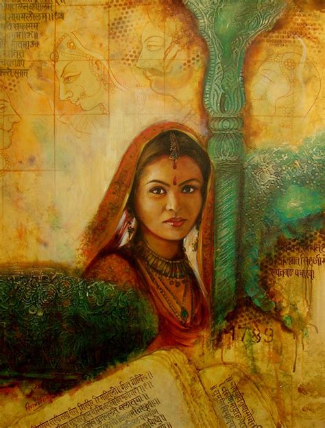 Famous Paintings Of Indian Artists Humayun Brought Two Famous Person