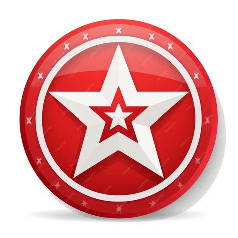 Premium Ai Image A Red Star Icon On A White Background