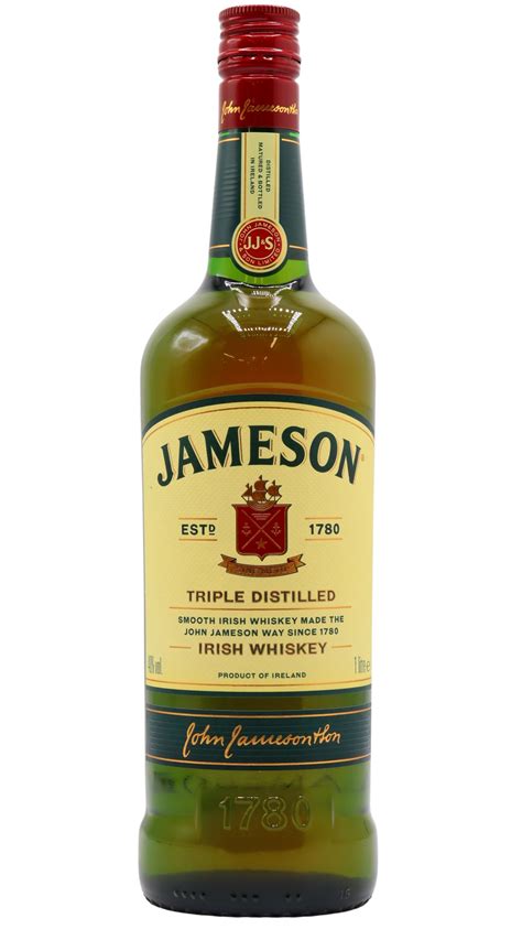 Jameson Triple Distilled Irish 1 Litre Whiskey Nationwide Liquor