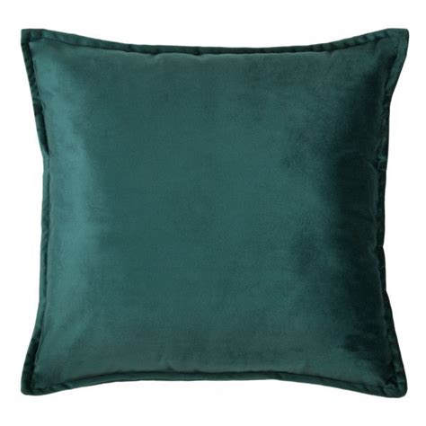 Il cuscino di contatto misura 50x50 cm e quindi una vera risorsa per il tuo divano. Cuscino velluto (40 cm) Tania Blu petrolio - Tessuto ...