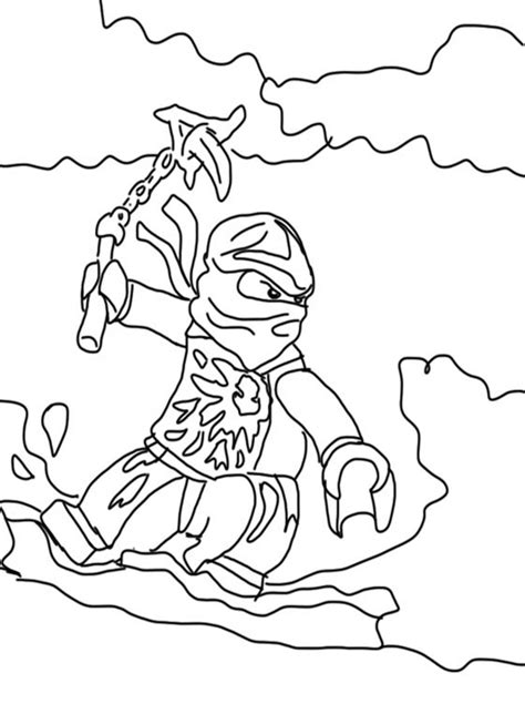 Lego ninjago coloring pages invite young artists to travel to the wonderful world of the ancient east. Ninjago Nya Coloring Page - Coloring Home