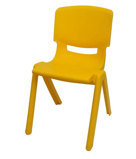 Happy Kids Yellow Kids Plastic Chair Small Buy Happy Kids Yellow
