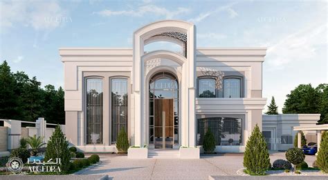 Modern Luxury Villa Exterior Design In Dubai Algedra Design Archinect
