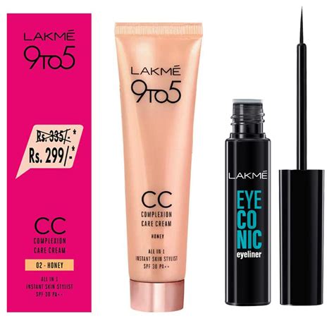 Buy Lakme 9 To 5 Complexion Care Face Cc Cream Honey Spf 30 Conceals