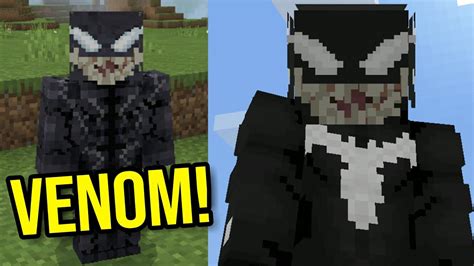 Saiu Skin Pack Hd Do Venom Para Minecraft Pe Minecraft