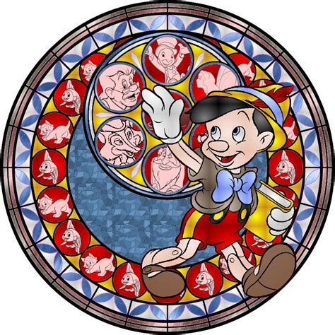 Pinocchio Stained Glass By Maleficent84 On Deviantart 待ち受け ディズニー