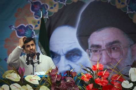 Opinion Sweetly Timed Backlash For Irans Ahmadinejad