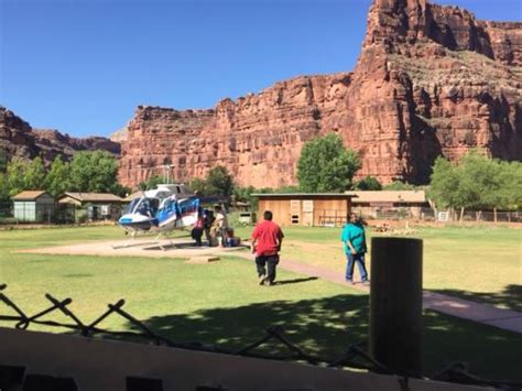 Helicopter To Take You Out Picture Of Havasupai Falls Grand Canyon