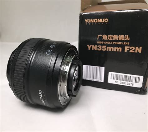 Yongnuo Yn35mm F2n Af Mf 35mm F20 Large Aperture Wide Angle Fixed